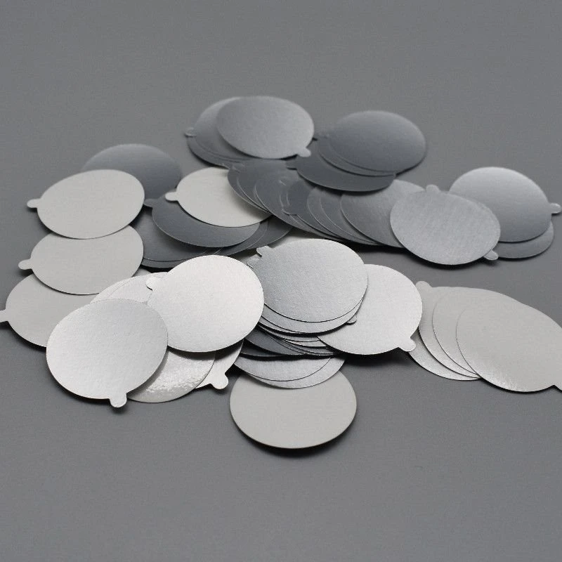 Custom size foil liner with tab inductive(001)