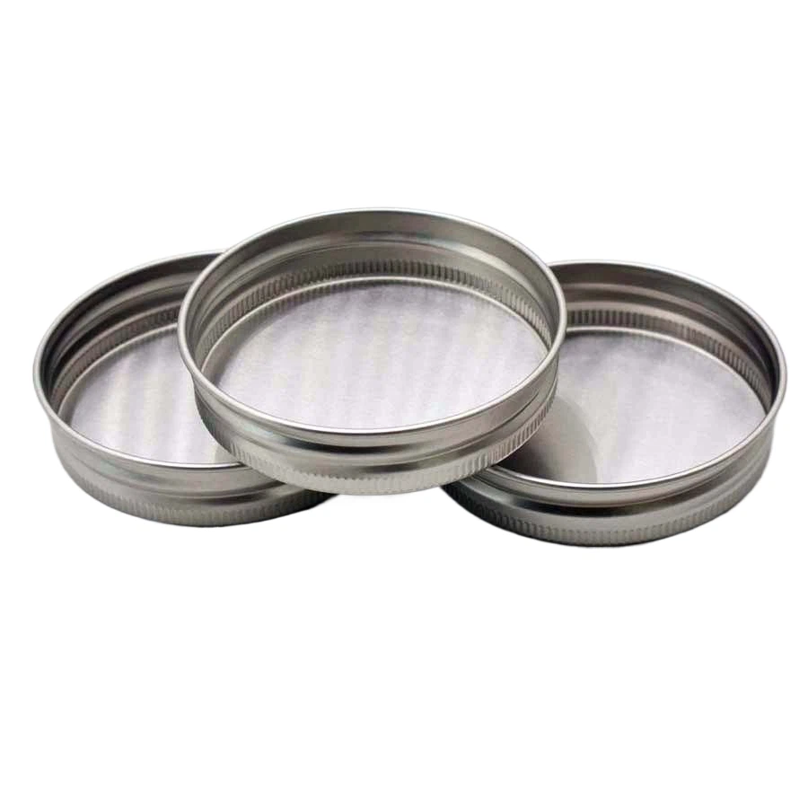 54mm Aluminum Screw Caps For Glass Jars Plastic Jars