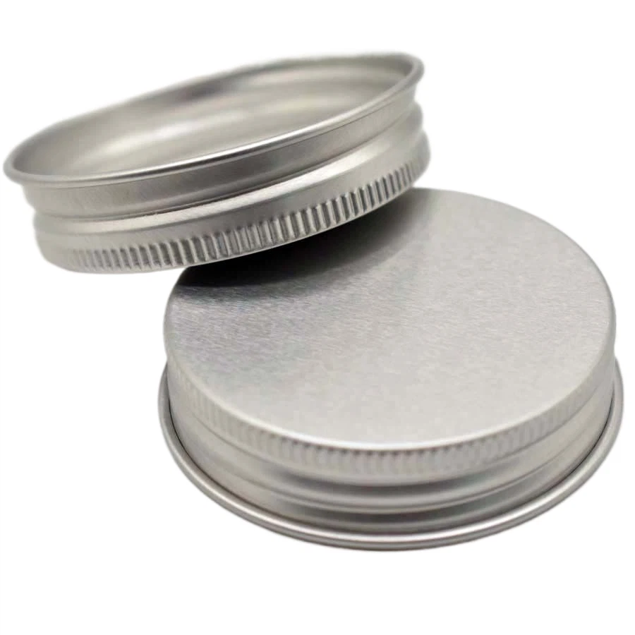 54mm Aluminum Screw Caps For Glass Jars Plastic Jars