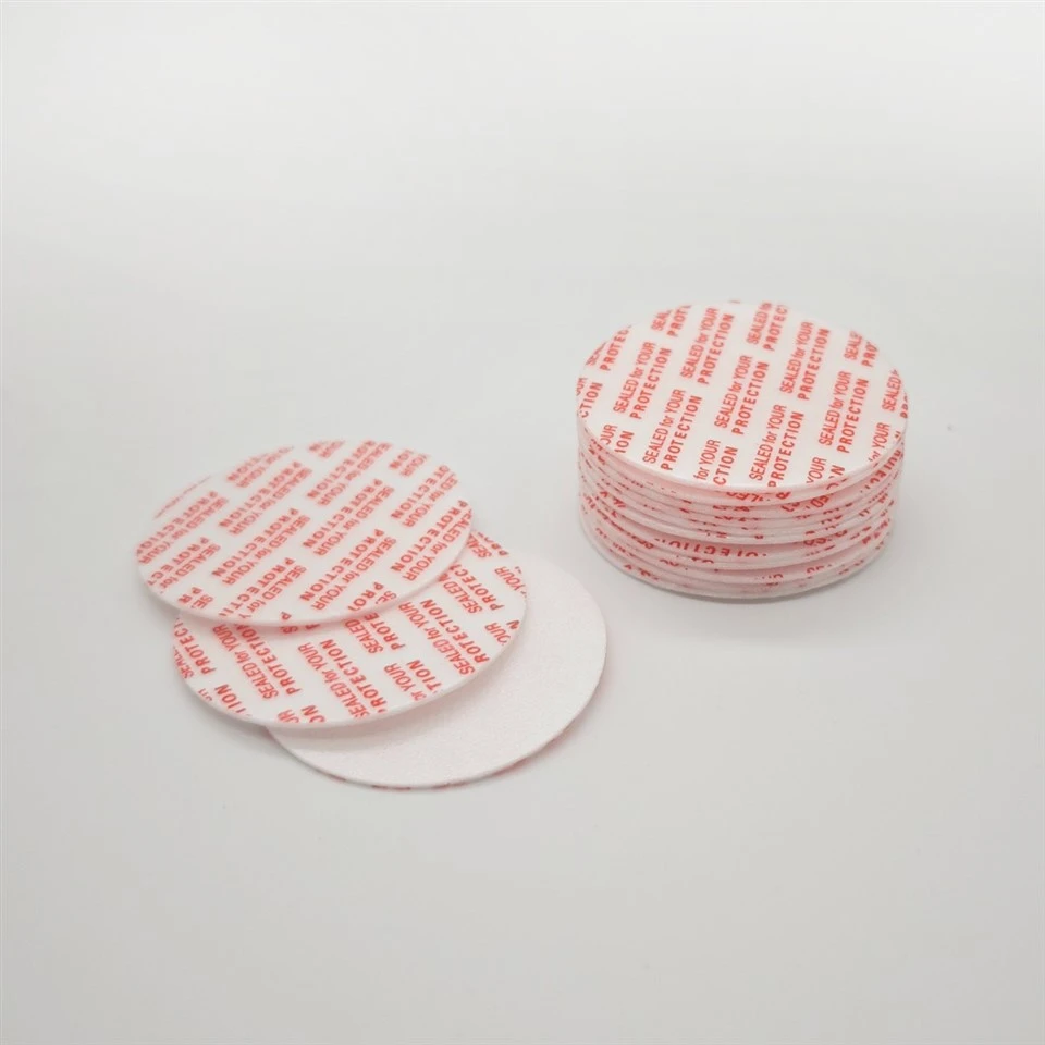 Easy-Apply Self-Adhesive Pressure-Sensitive Seal Liner For Medical Bottles