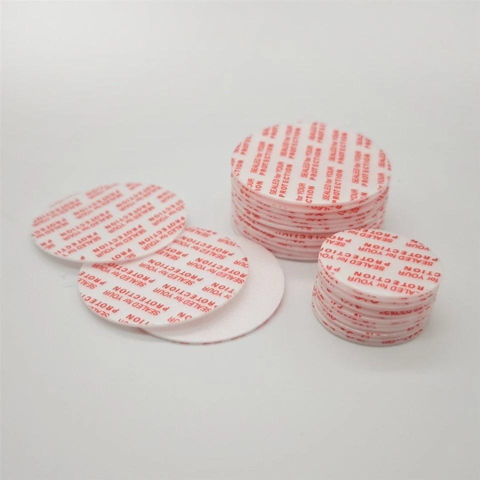 Easy-Apply Self-Adhesive Pressure-Sensitive Seal Liner For Medical Bottles