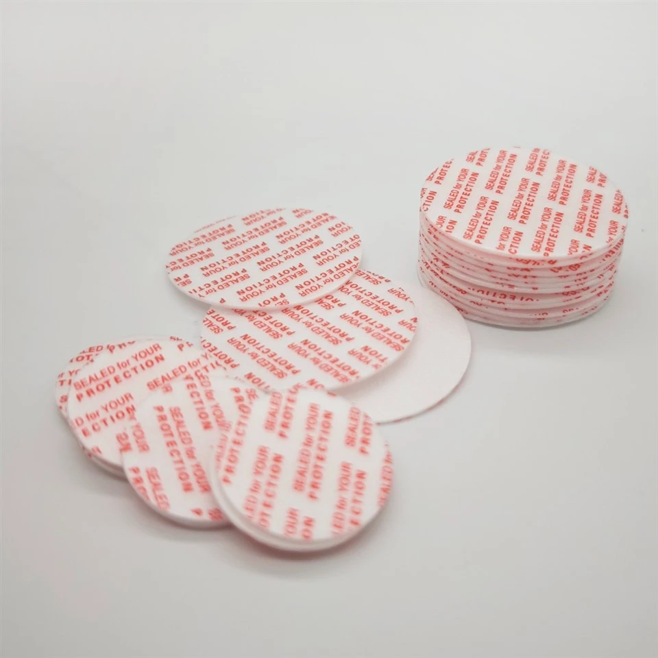 Easy-Apply Self-Adhesive Pressure-Sensitive Seal Liner For Medical Bottles