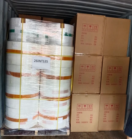 INTYPACK Ships Sealing Film Rolls And Punching Machine To Mexican Distributor