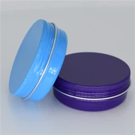 10ml IN35mm Height17mm Round Aluminum Cosmetic Tin Container Metal Aluminum Jar