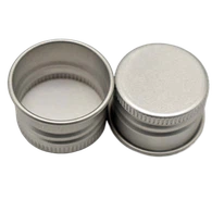 28mm 30.5mm 32mm Aluminium Screw Cap For Bottle