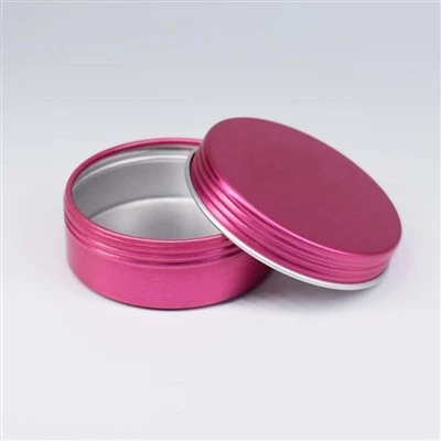 68*35size 80ml Pink Customized Printing Aluminum Box With Cap For Candy